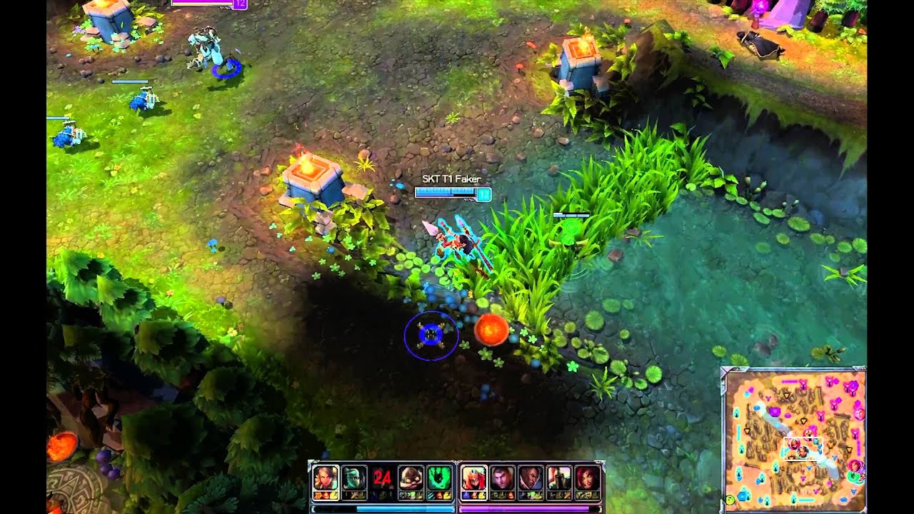 Liên Minh Huyền Thoại: Faker cầm Nidalee cho Dopa ăn hành :v