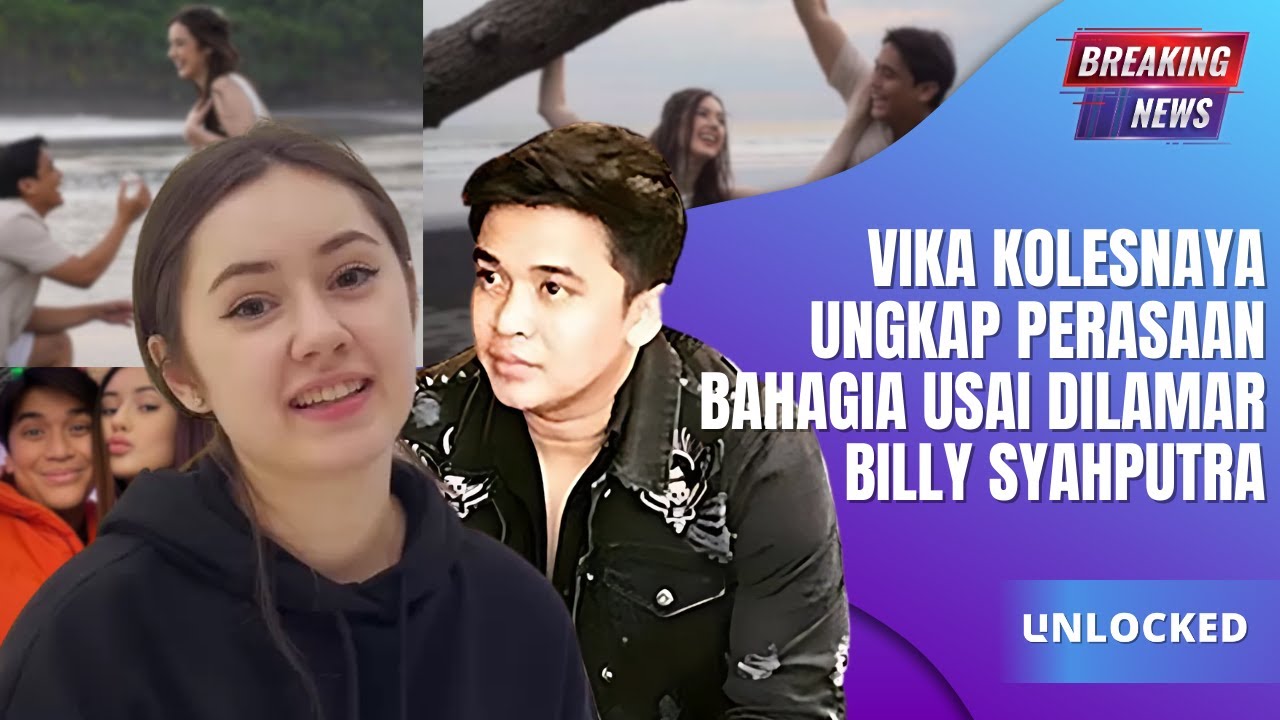 Vika Kolesnaya Ungkap Perasaan Bahagia Pasca Dilamar Billy Syahputra