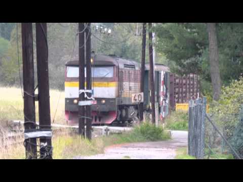 ČDC 751 354 odjíždí z Mníšku p. Brdy