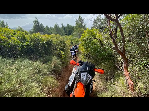 KTM 790 Adventure R - riding with enduro friends