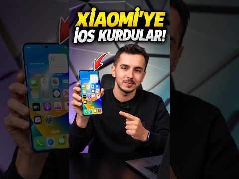 Xiaomi'ye iOS işletim sistemi kurup çalıştırdılar!