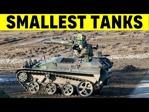 Believe it or not, this tiny tank is real!