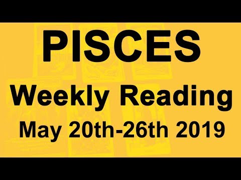 PISCES WEEKLY TAROT READING - A RAINBOW OF BLESSINGS...THE STORM IS OVER - May 20th-26th 2019
