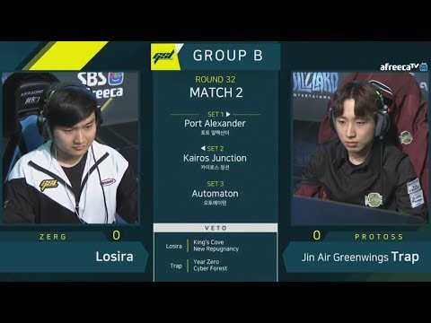 [2019 GSL S1] Ro.32 Group B Match2 Losira vs Trap