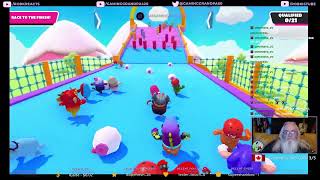 Gaming Grandpa Some Fall Guys Qualify No wins for the old Guy Tho