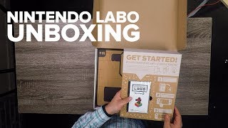 Unboxing Nintendo Labo