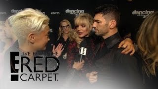 Tony Dovolani Designs "DWTS" Partner's Dress | Live from the Red Carpet | E! News