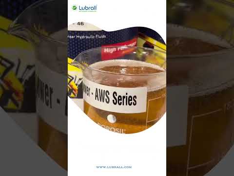 Lubrall industrial hydraulic oil aws, liquid, grade: aws-68