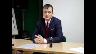 preview picture of video 'Jakub Grabowski - kandydat na burmistrza o sprawie ZZO Olszowa - Kępno 2014'
