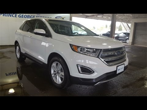White 2016 Ford Edge 4dr SE FWD Review Prince George BC - Prince George Motors