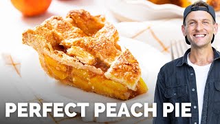 The Perfect Peach Pie | Seriously, the BEST!