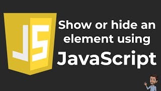 Show or hide an element using JavaScript!