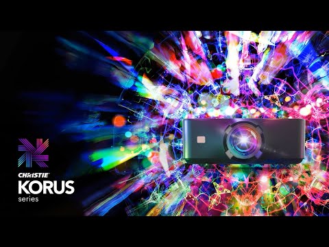 Meet Christie Korus Series, our new 4K 1DLP laser projectors