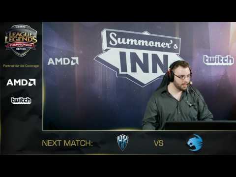 H2k Gaming vs. Team ROCCAT | LCS EU Summer Split 2016 | W1D1 Game 1