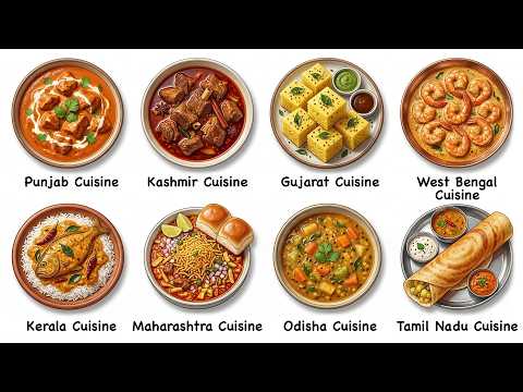 Every Indian Cuisine Explained In 16 Minutes