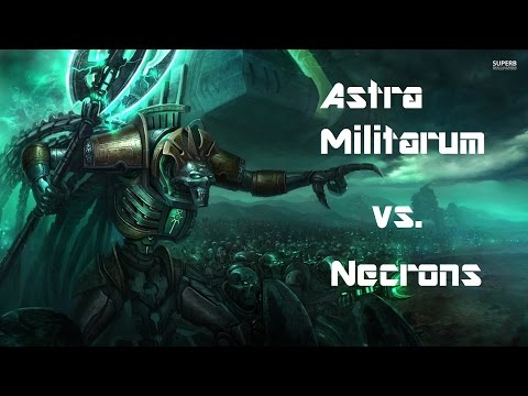 Astra Militarum vs. Necrons BattleReport by BaerPainting #24