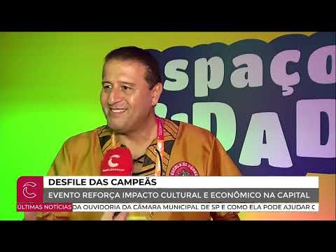 Desfile das Campeãs reúne nove escolas no Anhembi