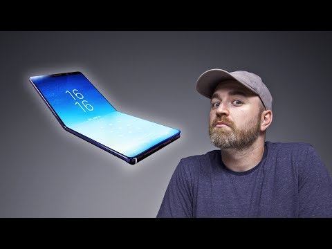 The Samsung Foldable Smartphone is Real... Video