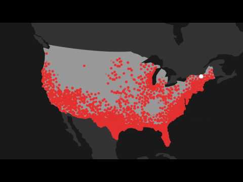 Visualizing Stephen King's THE STAND