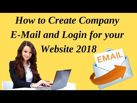 How to create company mail and login for your website 2018