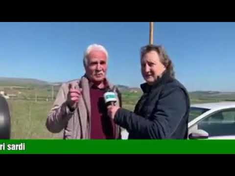 Protesta degli allevatori a Dittaino