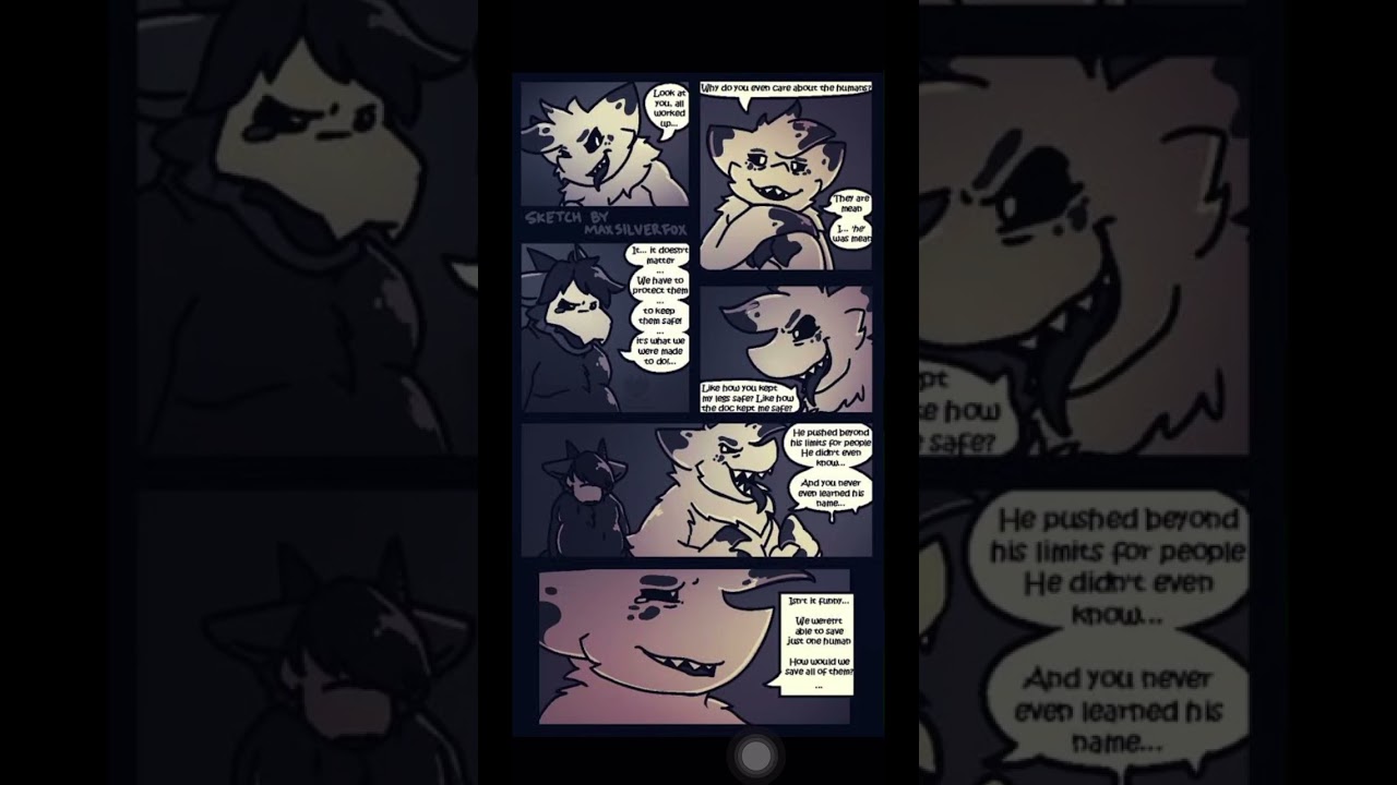 Changed transfur sad story😢 #transfur #changed #game #puro #furry