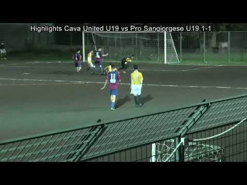 Highlights Cava United U19 - Pro Sangiorgese U19 1-1