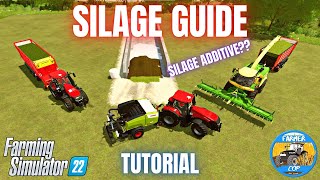 GUIDE TO MAKING SILAGE - Farming Simulator 22
