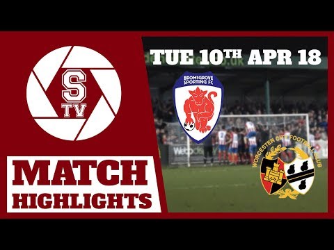 Bromsgrove Sporting vs Worcester City | MFL Premier Division 2017 / 18