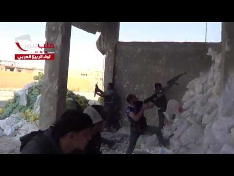 اشتباكات بين عناصر لواء الربيع العربي وقوات النظام في الخالدية