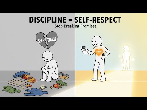 You Don’t Lack Discipline — You Lack Self Respect