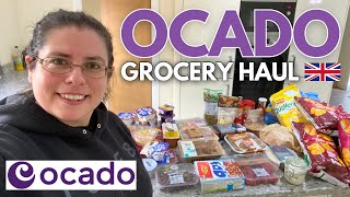 OCADO Grocery Haul | British Food Delivery Shopping Service | Daylesford | M&S | JOS ATKIN