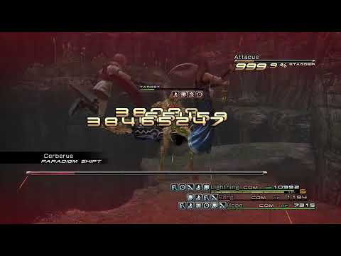 Final Fantasy XIII - Staggering Attacus..........then immediately losing