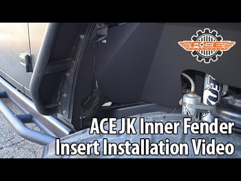 How to Install ACE Inner Fender Inserts