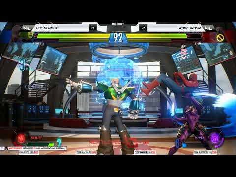 NLBC v.88 - Marvel vs Capcom Infinite - HOC Scamby vs WhoisJRosa [1080p/60fps]