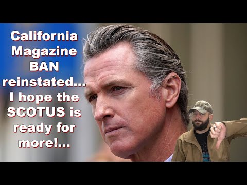 Breaking: Cali Magazine Ban Reinstated... Will SCOTUS pick this up too?... Thumbnail