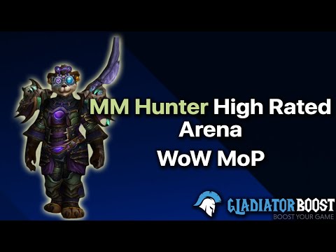 MM Hunter PvP Domination | MoP WoW High Rated Arena Gameplay