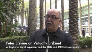 Video thumbnail for Artists on FXpansion products at NAMM 2011 featuring Peter Erskine on Virtually Erskine! by FXpansion