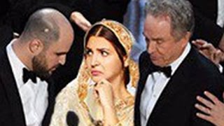 Hey! Did You See Anushka Sharma At Oscars 2017 Trying To Avert Goof Up!