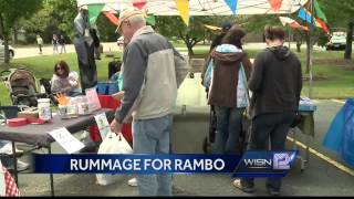 Boys hold rummage sale for Germantown Police Department's K9 unit