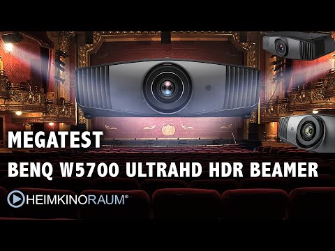 MEGATEST: BenQ W5700 4K UltraHD HDR 3D Beamer