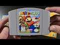 MARIO GOLF N64 Unboxing And Review 4K