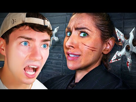 GNU TRAINS FOR 1 DAY with REAL NINJAS 🥷😱