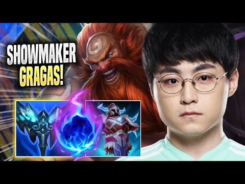 SHOWMAKER CHILLING WITH GRAGAS! - DK ShowMaker Plays Gragas TOP vs Jax! | Season 2022