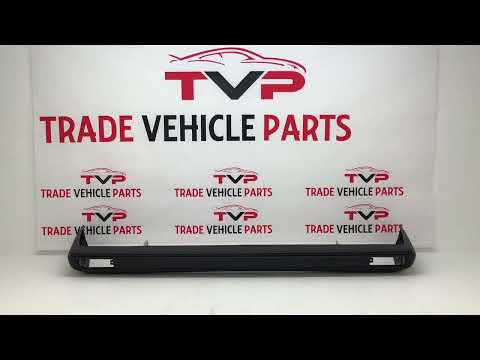 Fits VW Golf Mk1 1978-1983 /Caddy 1983-1992 Front Bumper Black With Black Moulding And Bumper Irons video