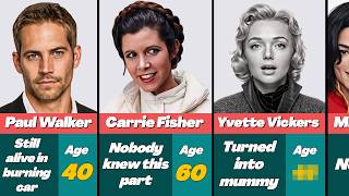 💔 The MOST DISTURBING Celebrity Autopsy Reports in Hollywood