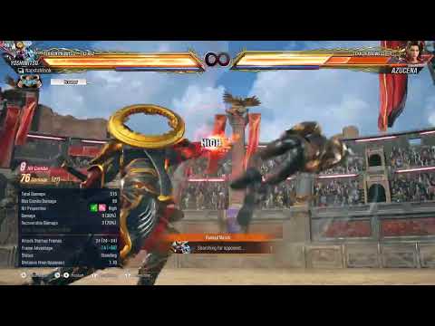 Tekken 8 - Yoshimitsu - Max Damage combo (No rage, no walls/stage gimmicks)