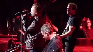 Pearl Jam &amp; Sting - Driven To Tears - New York City (May 2, 2016)