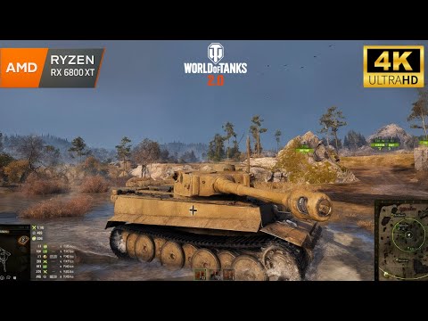 [PlayMute] - World of Tanks 2.0 | Tiger 131 Gameplay [4K 60FPS] No Commentary