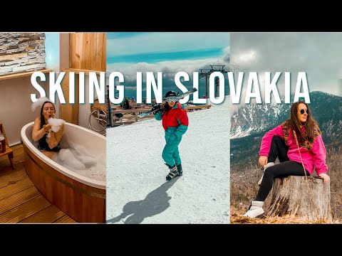 Slovakia Skiing 🇸🇰⛷️SKI HOLIDAY VLOG WITH PRICES #Slovakia